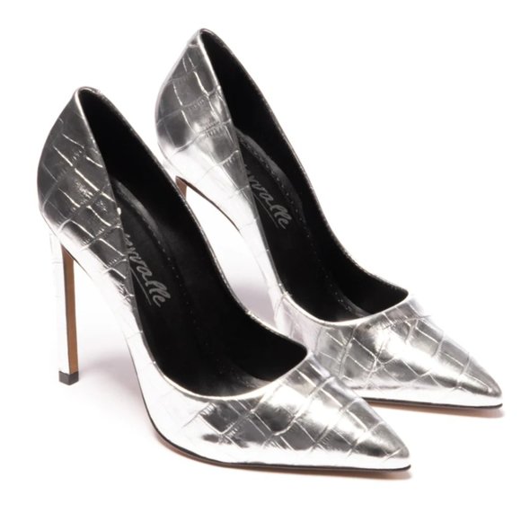 l'intervalle Renata Silver Croco - Picture 9 of 9